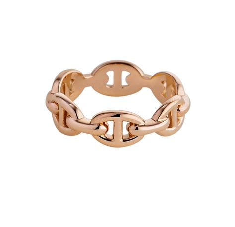 hermes chaine d'ancre sizing|Hermes chaine d'ancre enchainee ring.